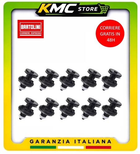 Rivetti clip fissaggio - 10,